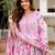 Women Floral Printed Empire Pure Cotton Kurta with Trousers & With Dupatta