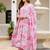 Women Floral Printed Empire Pure Cotton Kurta with Trousers & With Dupatta