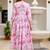 Women Floral Printed Empire Pure Cotton Kurta with Trousers & With Dupatta