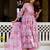 Women Floral Printed Empire Pure Cotton Kurta with Trousers & With Dupatta
