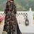 Women Floral Printed Angrakha Pure Cotton Kurta with Trousers & With Dupatta