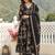 Women Floral Printed Angrakha Pure Cotton Kurta with Trousers & With Dupatta