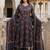 Ethnic Motifs Printed Angrakha Thread Work Pure Cotton Kurta with Trousers & Dupatta