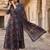 Ethnic Motifs Printed Angrakha Thread Work Pure Cotton Kurta with Trousers & Dupatta