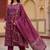 Women Floral Printed Empire Pure Cotton Kurta with Trousers & With Dupatta