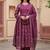 Women Floral Printed Empire Pure Cotton Kurta with Trousers & With Dupatta