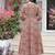 Women Floral Printed Layered Mirror Work Pure Cotton Kurta with Trousers & With Dupatta