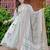 Women Floral Printed Empire Mirror Work Pure Cotton Kurta with Trousers & With Dupatta