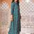 Floral Printed Pleated Anarkali Kurta with Trousers & Dupatta