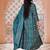 Floral Printed Pleated Anarkali Kurta with Trousers & Dupatta
