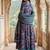 Women Floral Printed Tiered Pure Cotton Kurta with Trousers & With Dupatta