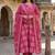 Women Ethnic Motifs Printed Angrakha Pure Cotton Kurta with Trousers & With Dupatta