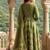 Women Ethnic Motifs Printed Angrakha Pure Cotton Kurta with Trousers & With Dupatta