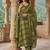 Women Ethnic Motifs Printed Angrakha Pure Cotton Kurta with Trousers & With Dupatta