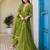 Women Ethnic Motifs Printed Regular Thread Work Pure Cotton Kurta with Trousers & With Dupatta