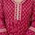 Women Floral Printed Panelled Thread Work Pure Cotton Kurta with Trousers & With Dupatta