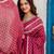 Women Floral Printed Panelled Thread Work Pure Cotton Kurta with Trousers & With Dupatta