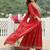 Women Ethnic Motifs Printed Regular Beads and Stones Pure Cotton Kurta with Trousers & With Dupatta