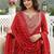 Women Ethnic Motifs Printed Regular Beads and Stones Pure Cotton Kurta with Trousers & With Dupatta