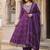 Women Ethnic Motifs Printed Panelled Thread Work Pure Cotton Kurta with Trousers & With Dupatta