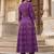 Women Ethnic Motifs Printed Panelled Thread Work Pure Cotton Kurta with Trousers & With Dupatta