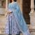 Women Floral Printed Empire Pure Cotton Kurta with Trousers & With Dupatta