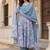 Women Floral Printed Empire Pure Cotton Kurta with Trousers & With Dupatta