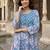Women Floral Printed Empire Pure Cotton Kurta with Trousers & With Dupatta