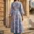 Women Floral Printed Empire Pure Cotton Kurta with Trousers & With Dupatta