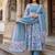 Women Floral Printed Empire Pure Cotton Kurta with Trousers & With Dupatta