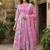 Women Floral Printed Empire Pure Cotton Kurta with Trousers & With Dupatta