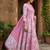 Women Floral Printed Empire Pure Cotton Kurta with Trousers & With Dupatta