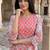 Women Floral Printed Regular Pure Cotton Kurta with Trousers & With Dupatta