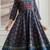 Floral Printed Sequinned Pure Cotton A-Line Kurta With Palazzos & Dupatta