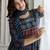 Floral Printed Sequinned Pure Cotton A-Line Kurta With Palazzos & Dupatta