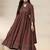 Women Floral Printed Layered Pure Cotton Kurta with Trousers & Dupatta