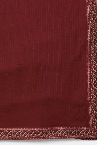 Women Floral Printed Layered Pure Cotton Kurta with Trousers & Dupatta