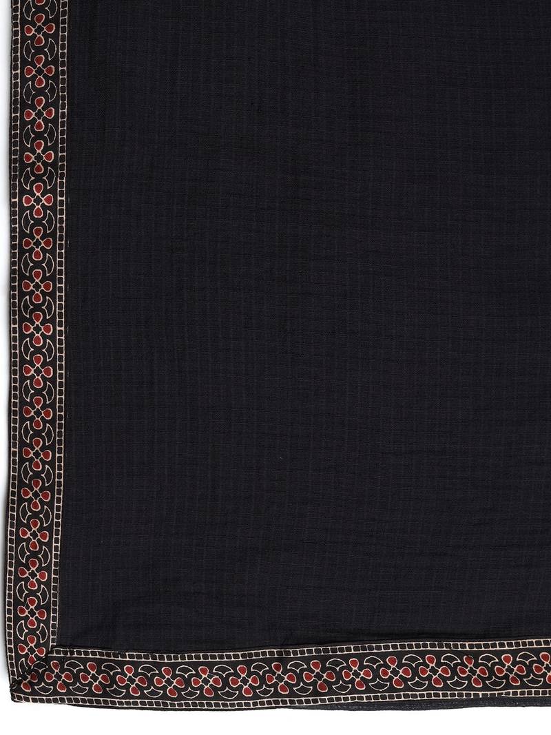 Women Floral Printed Regular Pure Cotton Kurta with Trousers & Dupatta