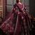 Floral Flared Printed Kurta Palazzo Set With Dupatta