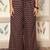 Floral Printed Mirror Work Pure Cotton Anarkali Kurta & Palazzo & Dupatta Set