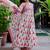Women Floral Printed Regular Pure Cotton Kurta with Trousers & With Dupatta