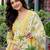 Women Floral Printed Empire Pure Cotton Kurta with Palazzos & With Dupatta