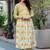 Women Floral Printed Empire Pure Cotton Kurta with Palazzos & With Dupatta