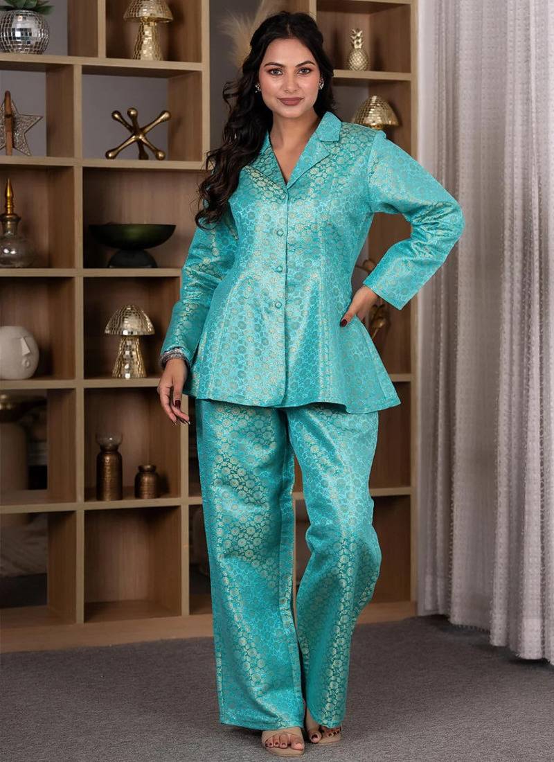 Azure bloom co-ord set