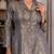 Grey gold floral co-ord set