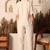 Ivory aura pleated co-ord set