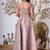 Lavender bloom jacquard midi dress