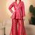 Pink premium brocade co-ord set