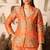 Sunset gold brocade co-ord set