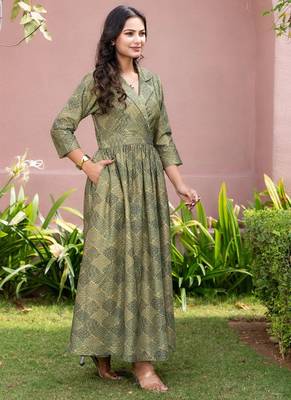 Ruhani olive grace dress 3